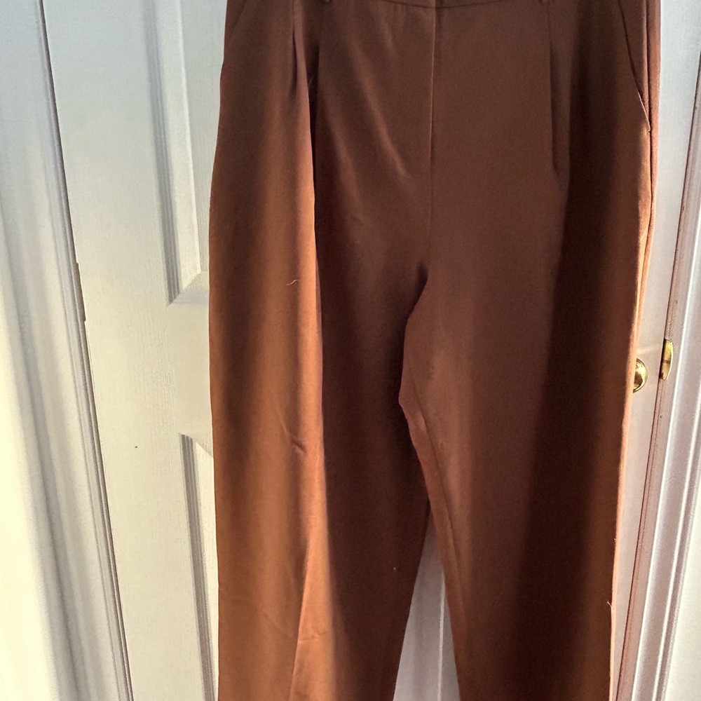RW&CO. Women's Brown Wide Leg Pants